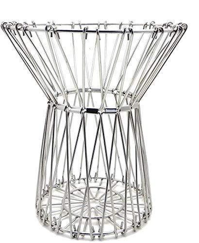 3040 Multipurpose Fruit Basket Stainless Steel Wire Bowl Foldable Basket for Vegetable / Fruits / Dining - SkyShopy 3040 Multipurpose Fruit Basket Stainless Steel Wire Bowl Foldable Basket for Vegetable / Fruits / Dining - SkyShopy